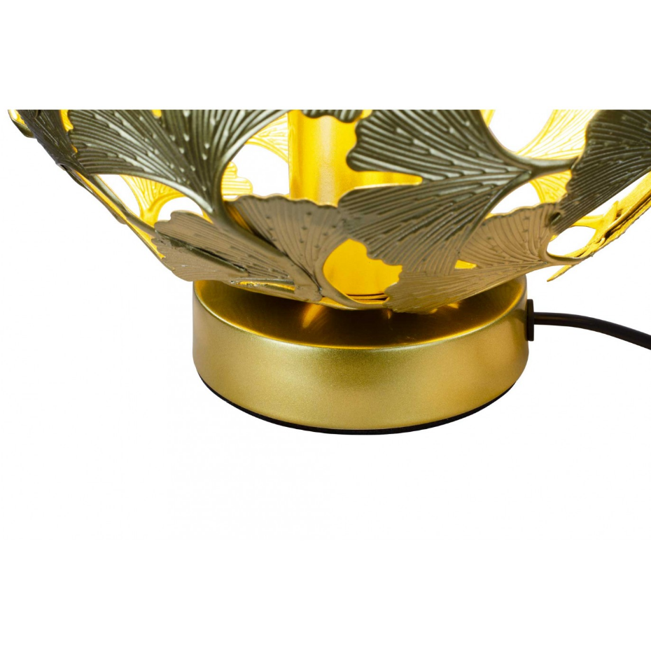 Lampe en métal feuilles de ginko biloba, OSMOSE