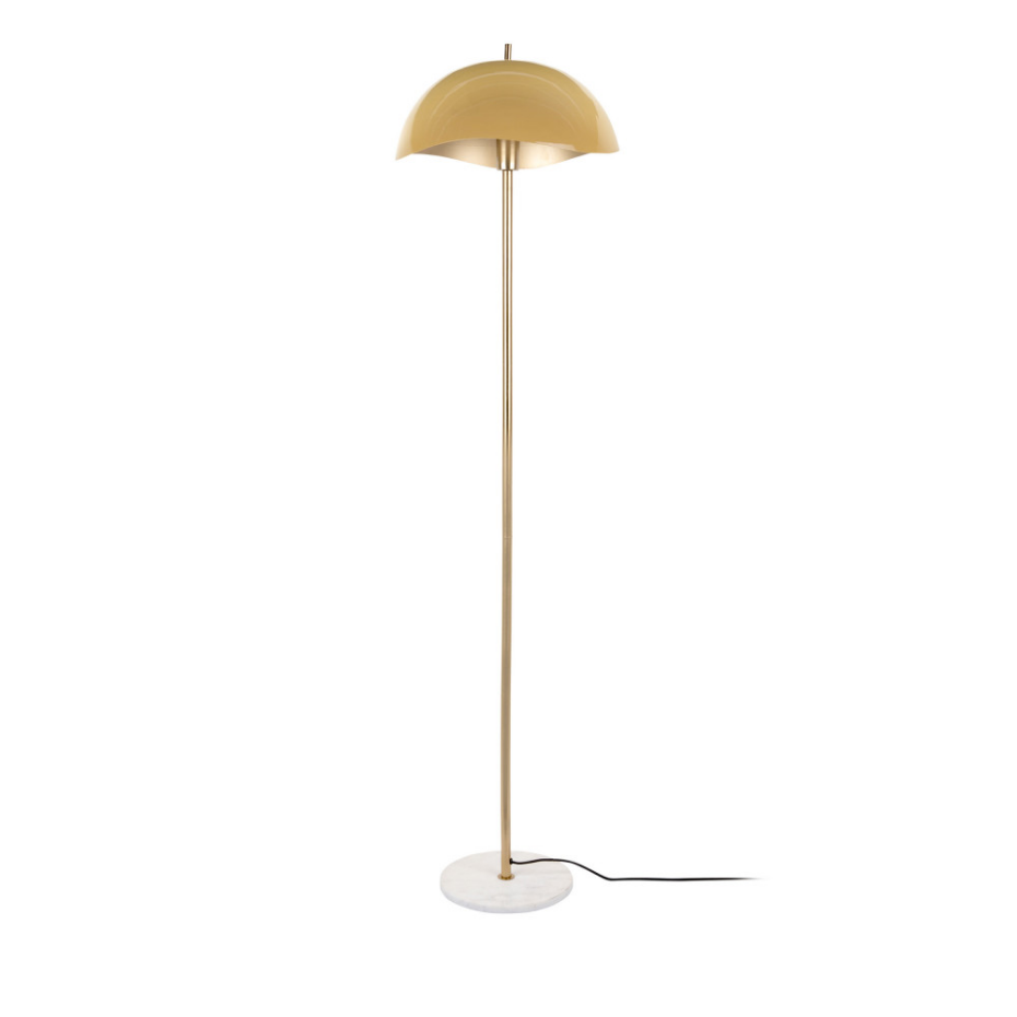 Lampadaire en métal- WAVED DOME