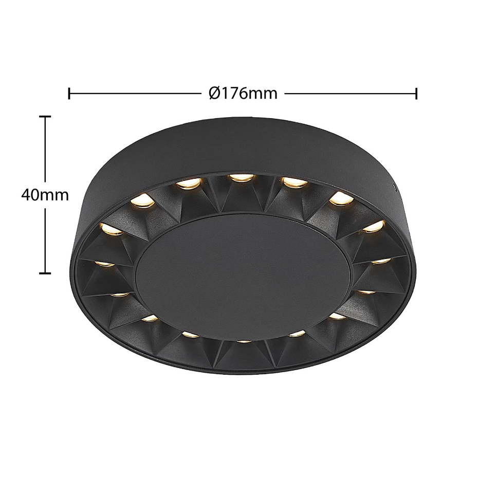 Plafonnier extérieur en aluminium moderneLED