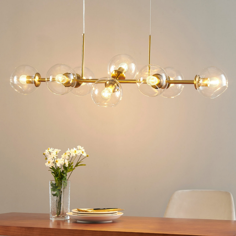 Majestueuse suspension en verre - CARLOTTA