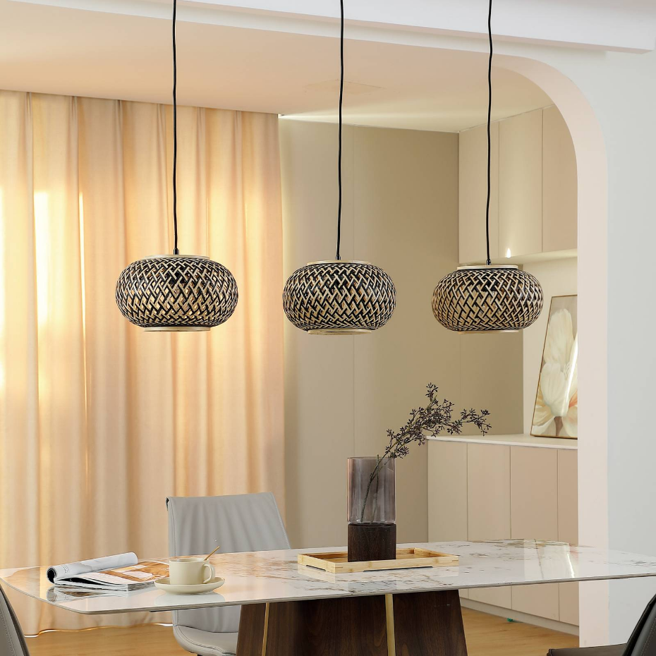 Suspension en bois traditionnelle, Nerys