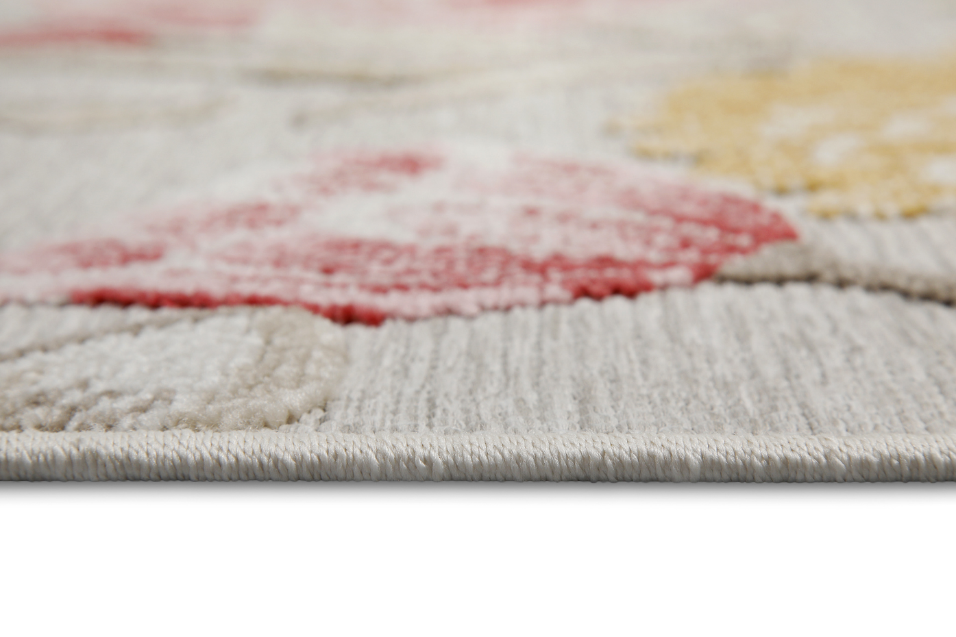 Tapis intérieur extérieur bohème motif fleurs ,  Abloom