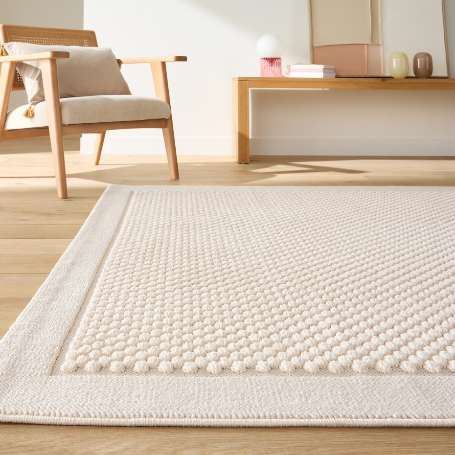 Tapis en polyester reliefé, Randy