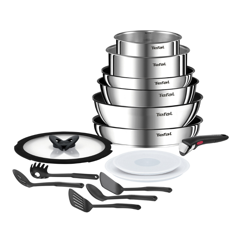 Batterie de cuisine 15 pièces Ingénio Émotion