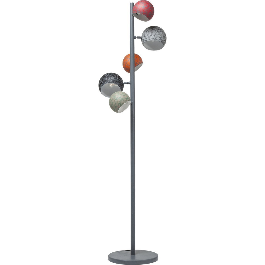 Lampadaire en acier 177cm, CALOTTA