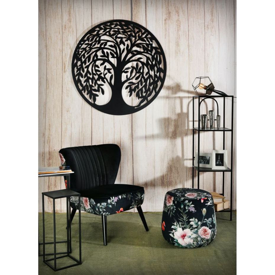 Lampe baladeuse en laiton et bois foncé