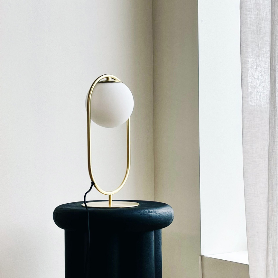 Lampe à poser en Métal brass Reims
