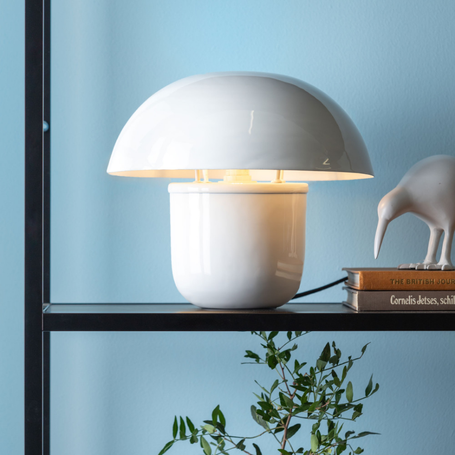 Lampe à poser champignon en métal- FAT MUSHROOM