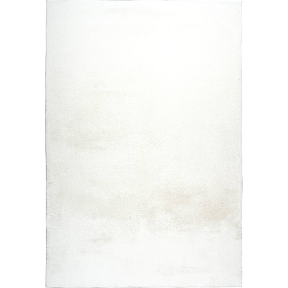 Tapis shaggy en polyester rectangulaire
