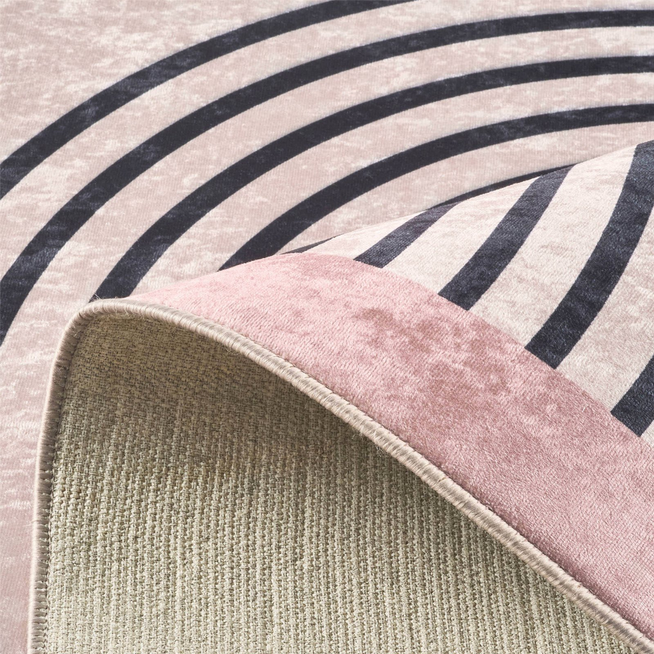 Tapis rectangulaire en polyester imprimé GREGE