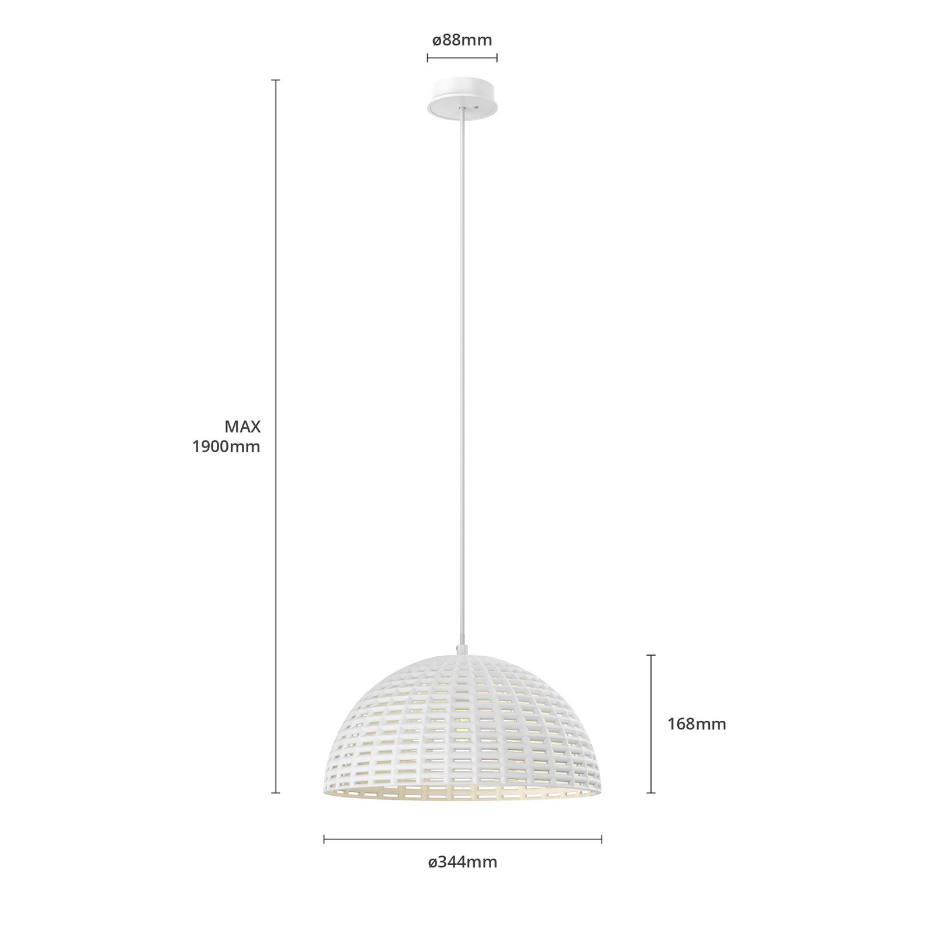 Suspension en plâtre moderne, Herdis