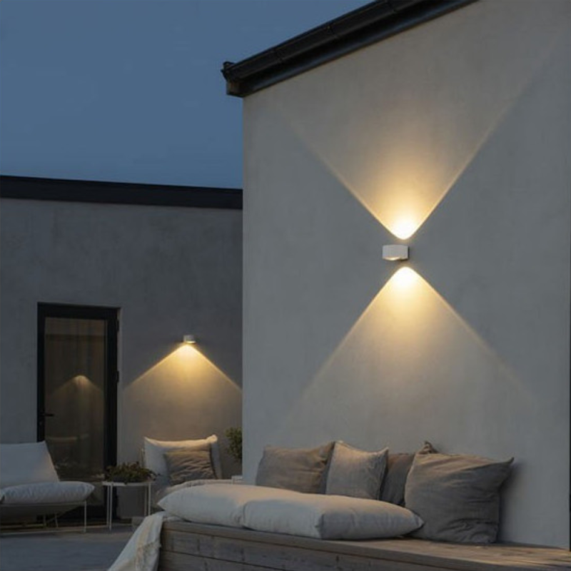 Applique Murale Blanche Led Ronda Extérieure