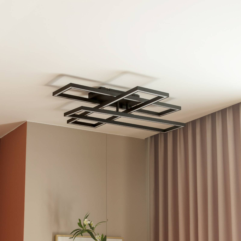 Plafonnier en métal moderneLED, Tjado