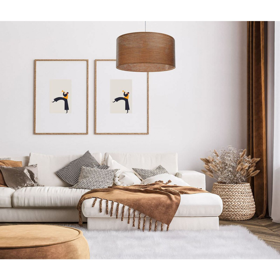 Suspension en tissu Roletowe