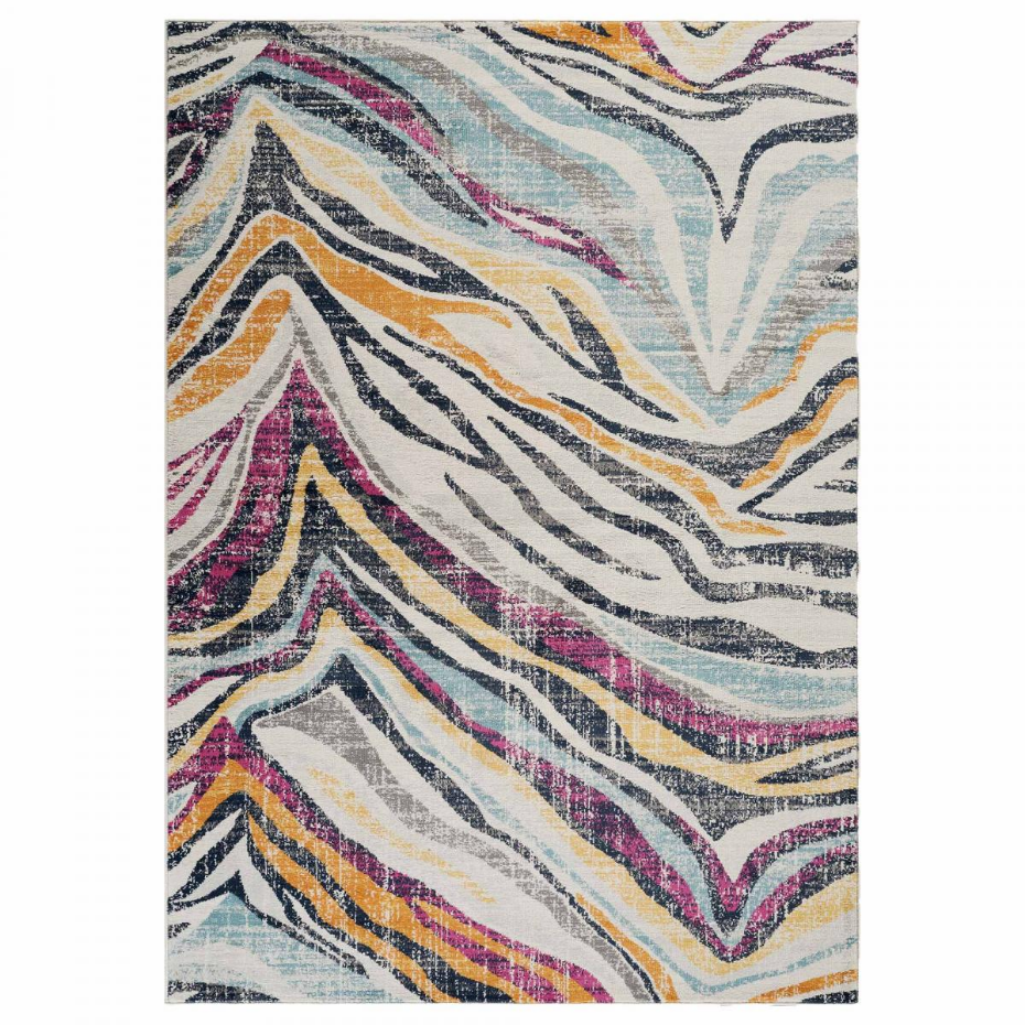 Tapis art abstrait - LYN3 DESI Couleurs vives