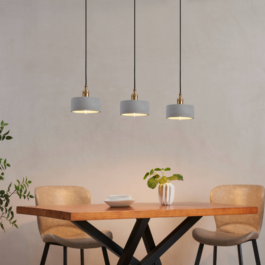 Petite suspension en béton brut - LIKO