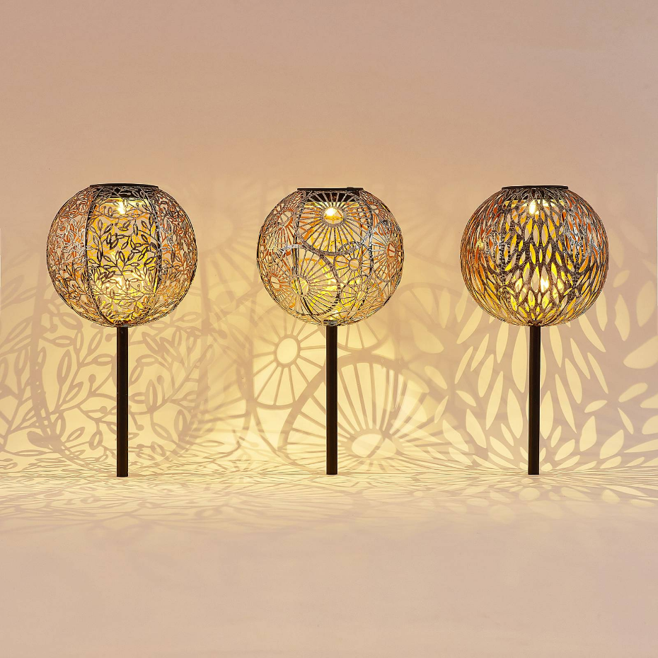 Lampe solaire en métalLED, Vilani