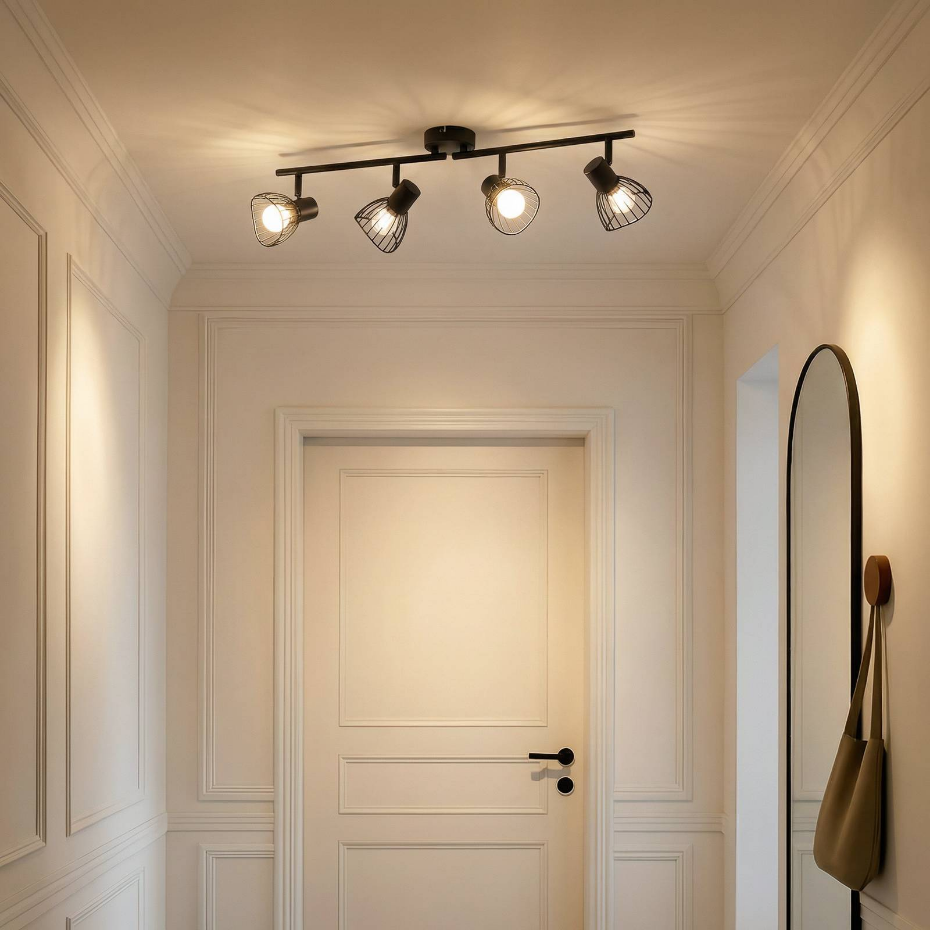 Plafonnier en métal moderne, Piena