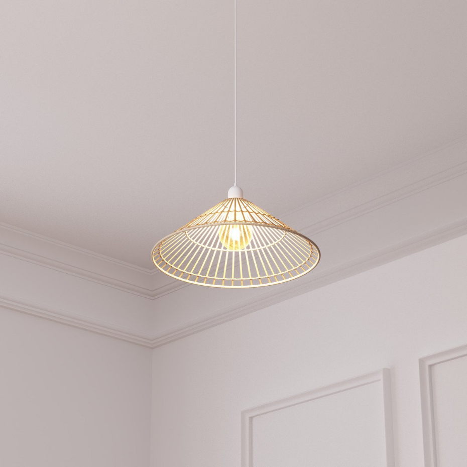 Suspension bambou naturel MAHE