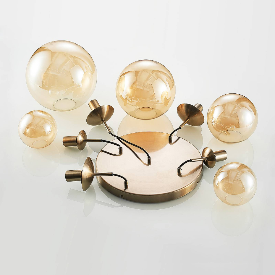 Suspension en verre vintage, Teeja