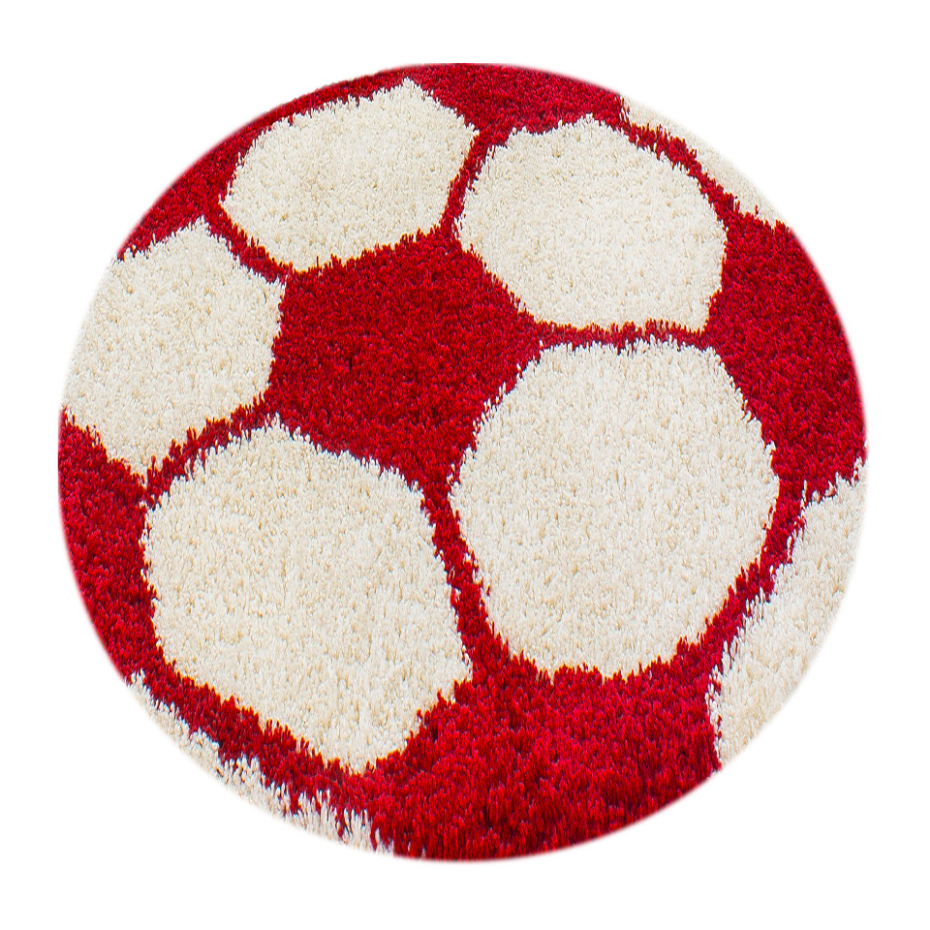 Tapis rond enfant motif ballon FUN