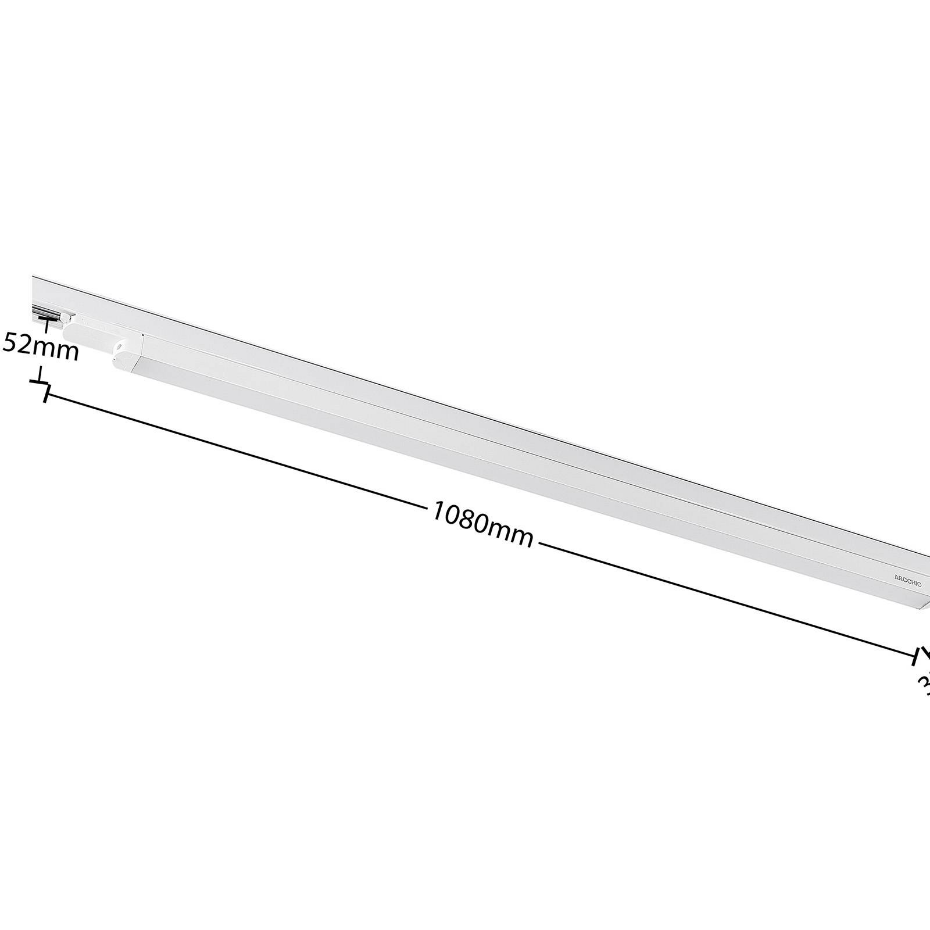 Projecteur pour rail électrique en aluminiumLED