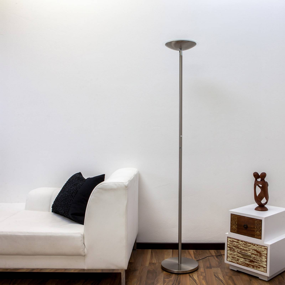 Lampadaire en métal moderneLED, Malea