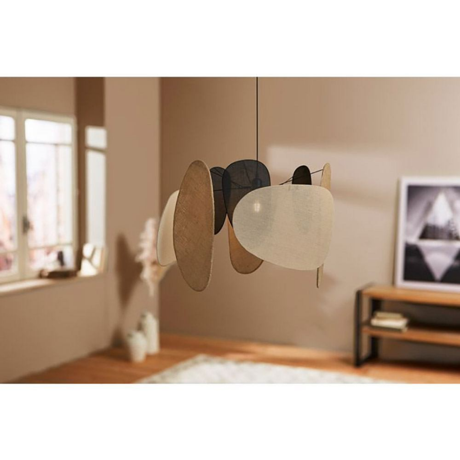 Suspension métal lin jute Almeria D66