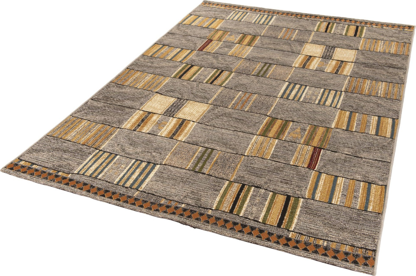 Tapis tissé d'intérieur et d'extérieur pour la terrasse et le balcon - Aurora
