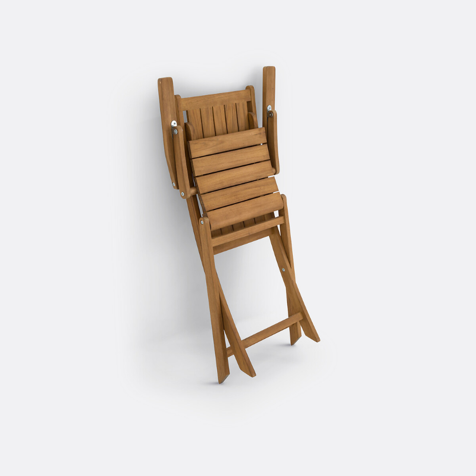 Lot de 2 fauteuils de table de jardin, Palera