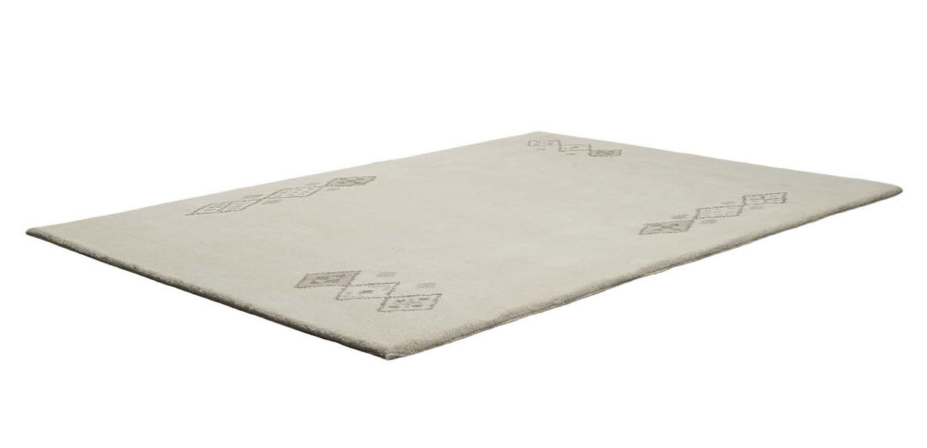 Tapis berbère marocain en laine vierge noué à la main - Taza Royal