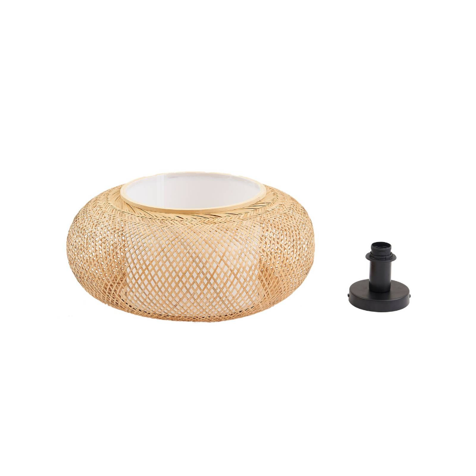 Plafonnier en bambou traditionnel, Romaine