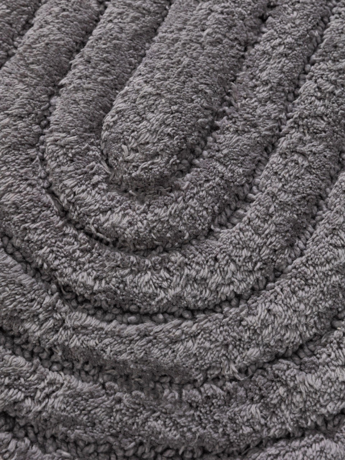 Tapis de bain ovale tufté main NIA