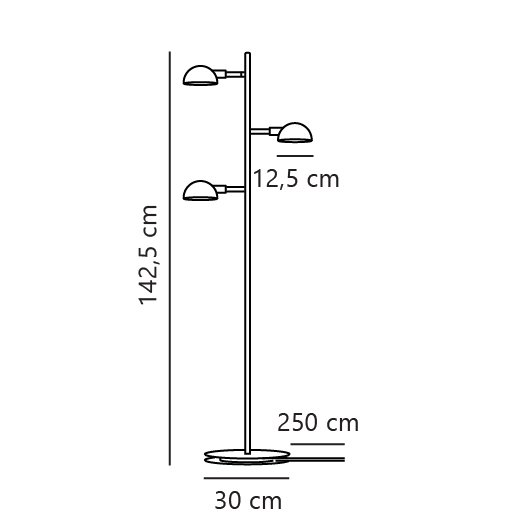 Lampadaire NOMI