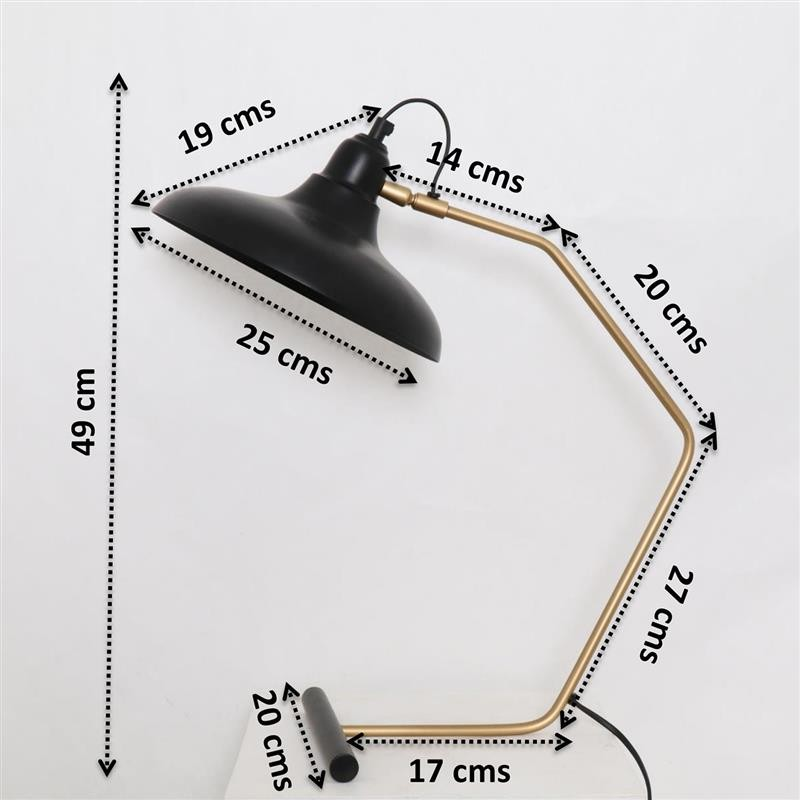 Lampe en acier, DORO