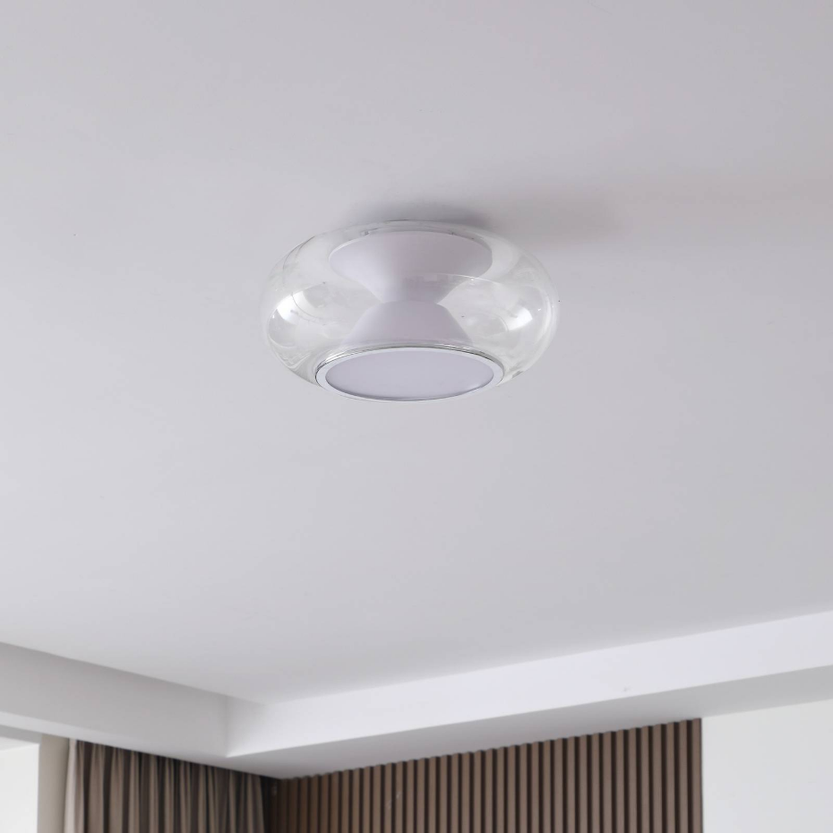 Plafonnier en verre moderneLED, Orasa