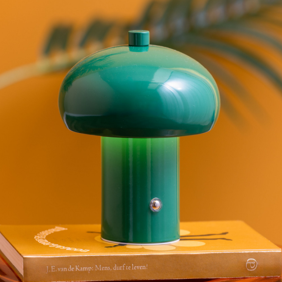 Lampe à poser champignon en métal- RETRO SETA