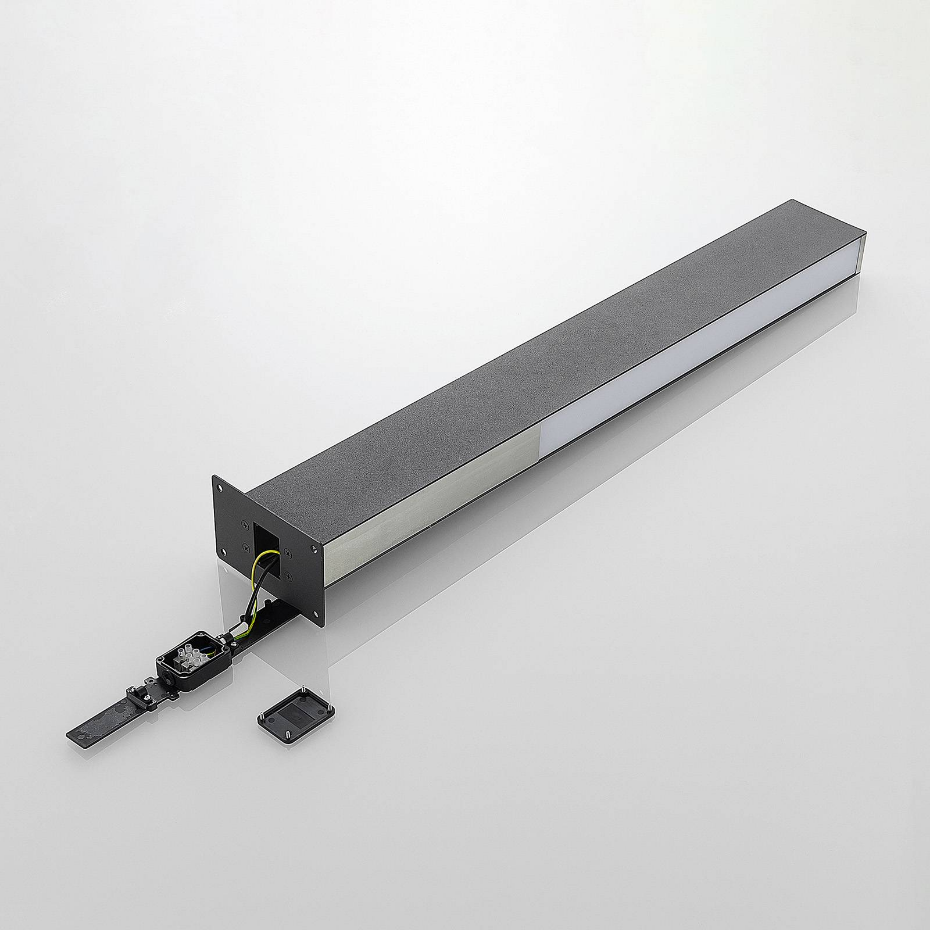 Luminaire extérieur en inox moderneLED