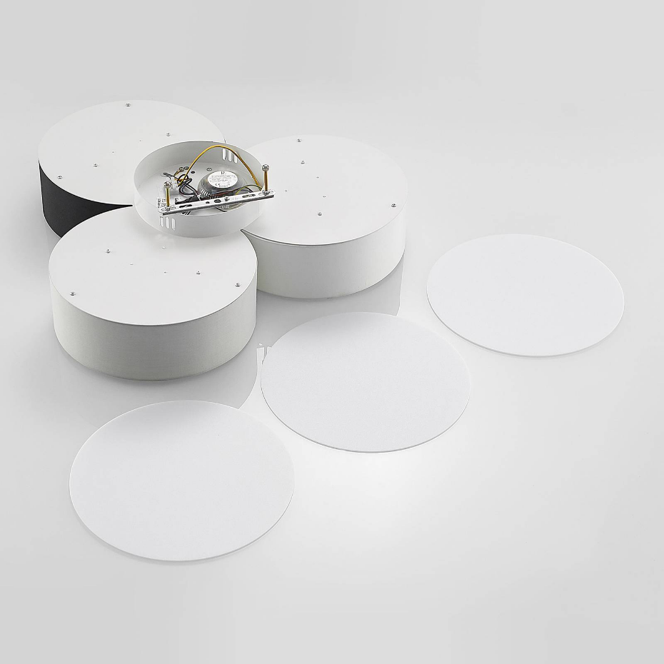 Plafonnier en textile moderneLED, Janita