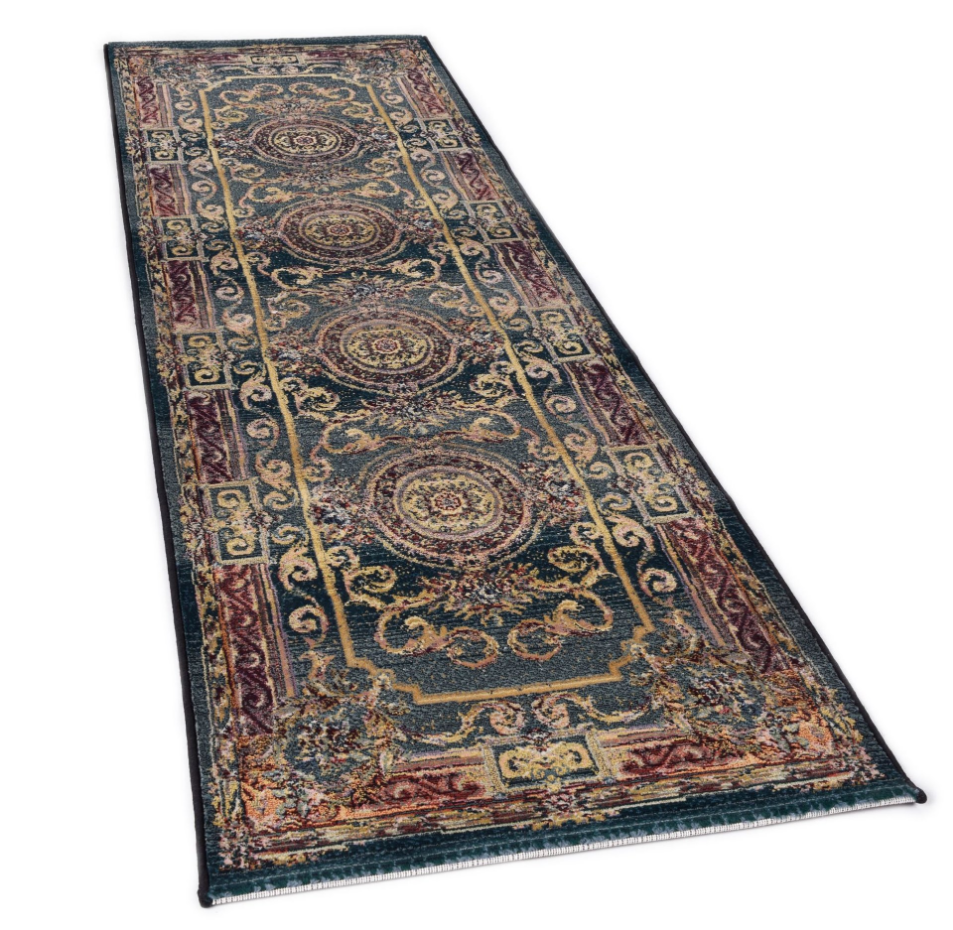 Tapis Gabiro Medaillon, tissé, rond