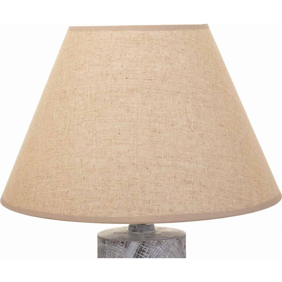 Lampe de table en résine forme carrée style contemporain