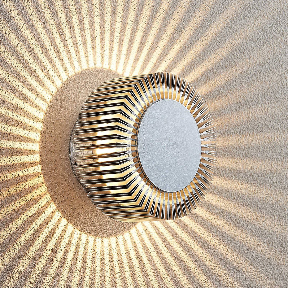 Applique extérieure en aluminium moderneLED