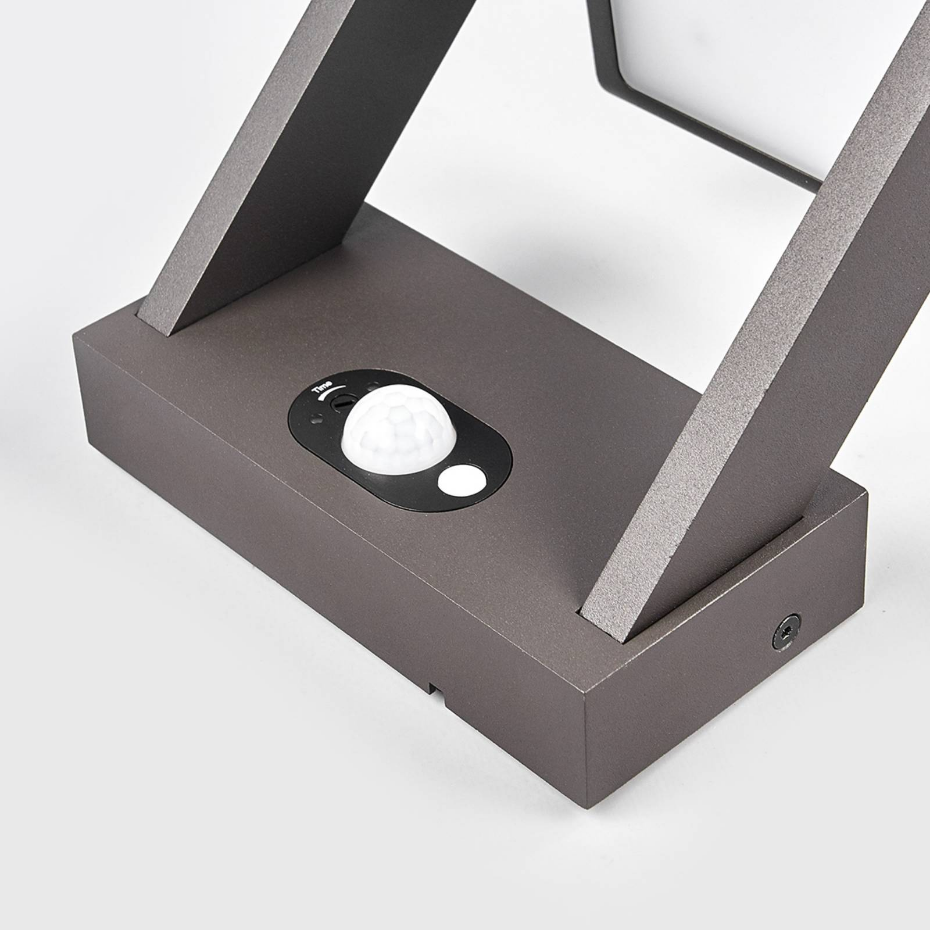 Lampe solaire extérieure en aluminiumLED