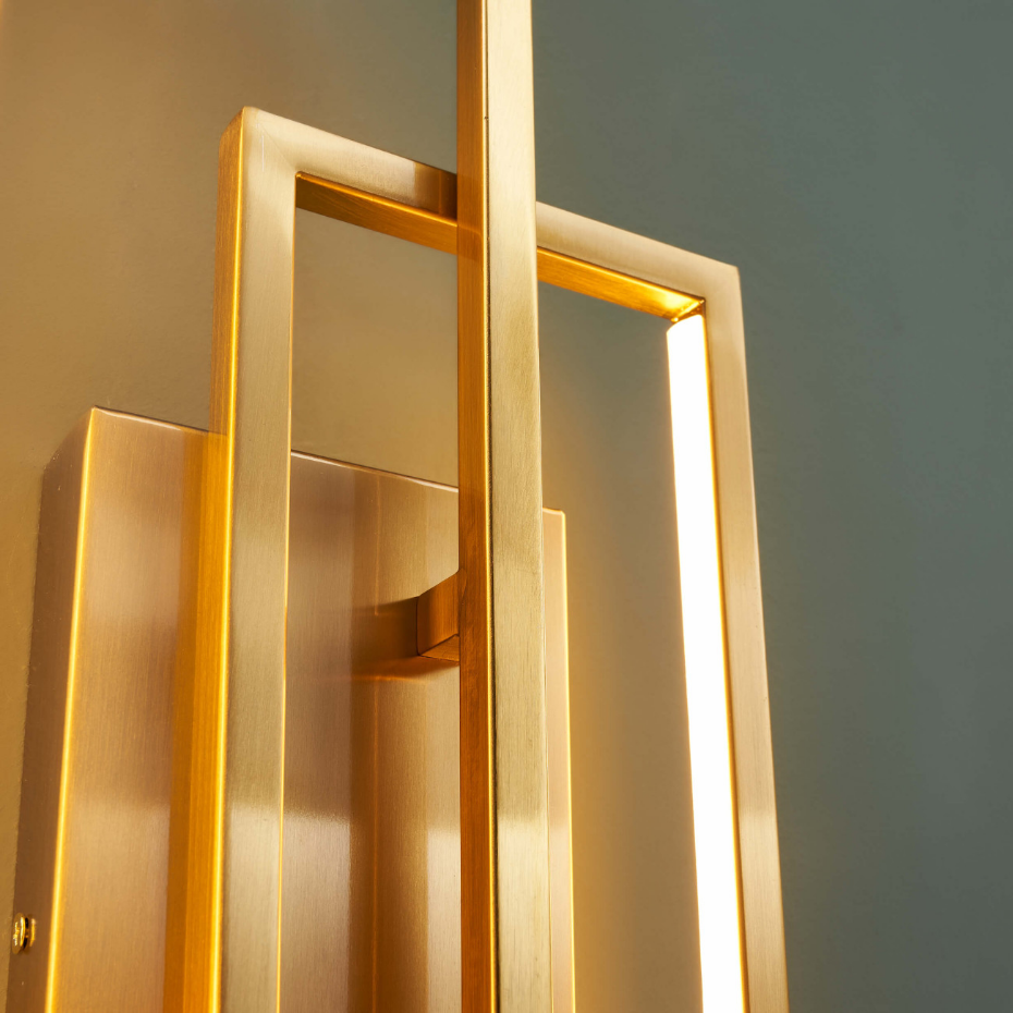 Applique ou plafonnier LED doré - TORELLO