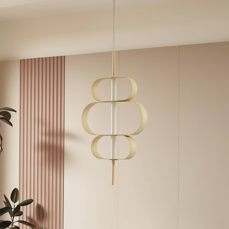 Suspension en métal moderneLED, Audrina