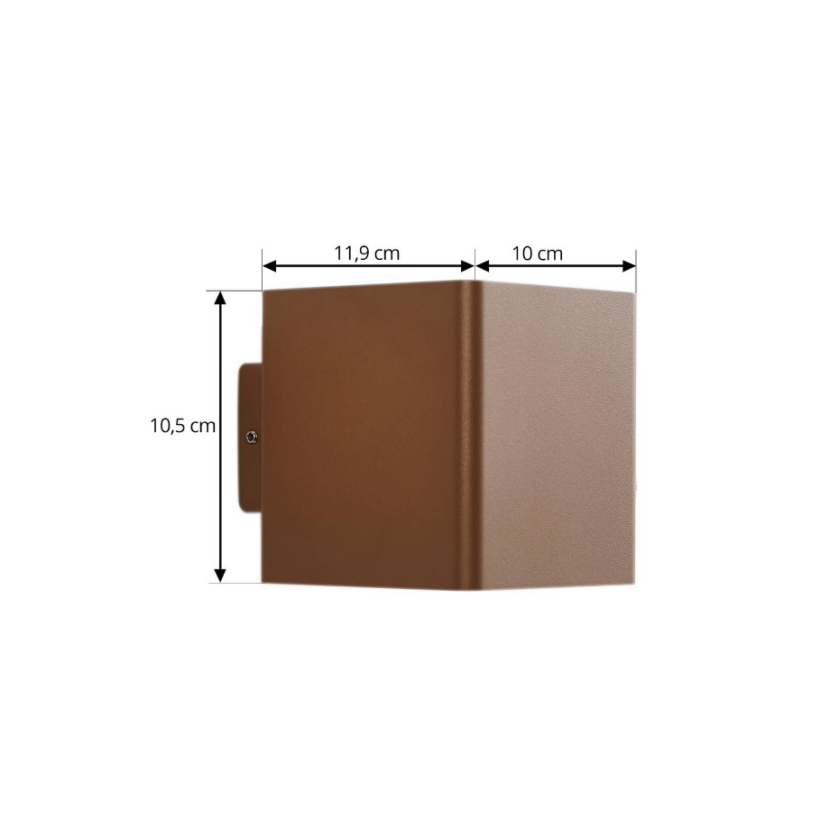 Applique extérieure en aluminium moderneLED