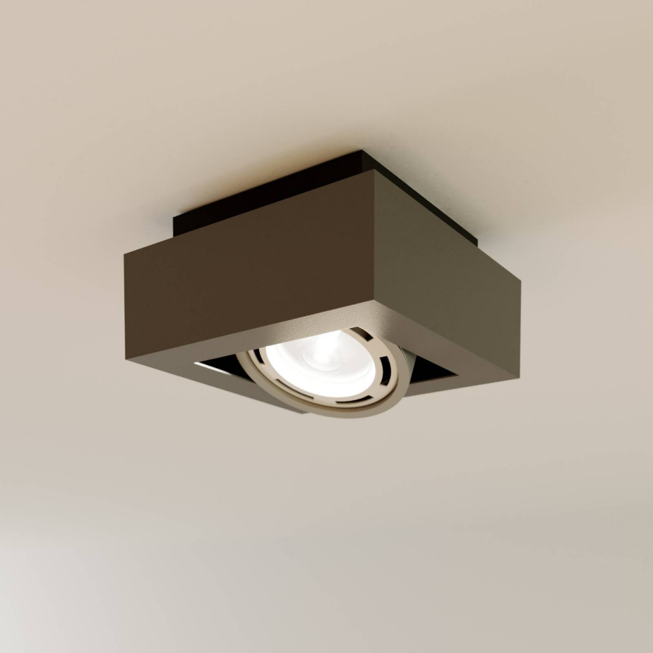 Plafonnier en aluminium moderne, Ronka