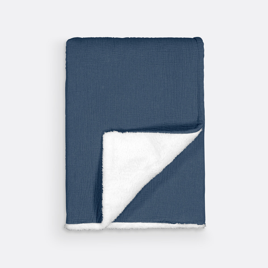 Couverture bébé gaze coton personnalisé Kumla