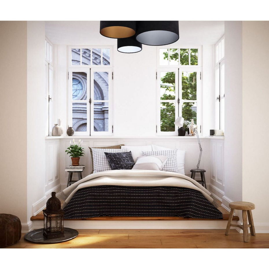 Plafonnier en tissu Trio