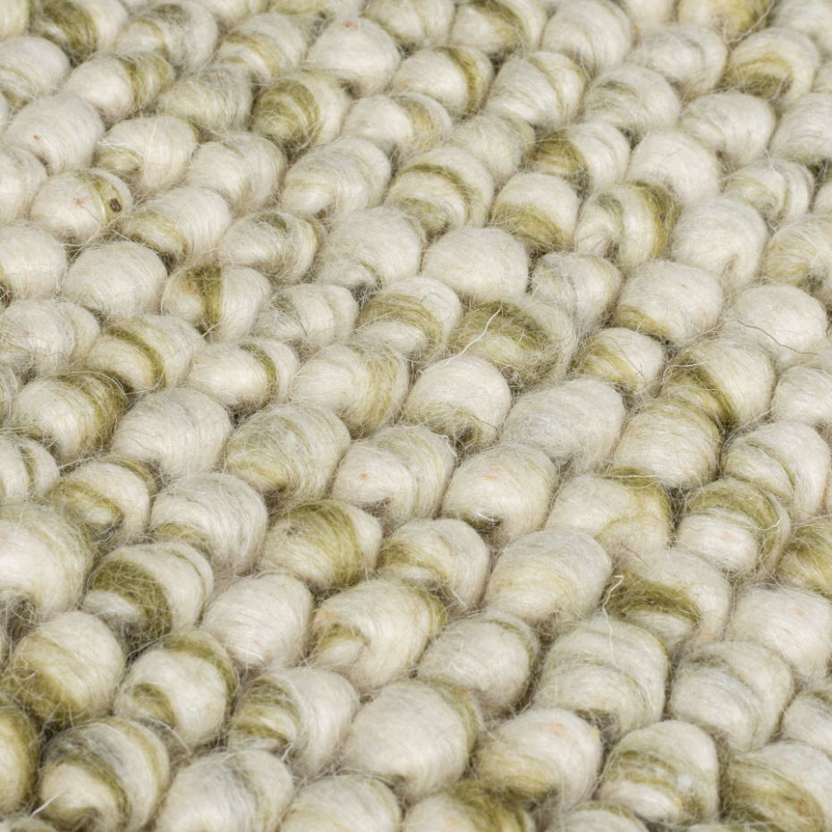 Tapis laine bouclée de couloir MINERALS